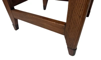 Four Art Deco Modernist Dining Room Chairs by Hendrik Wouda for Pander, 1924